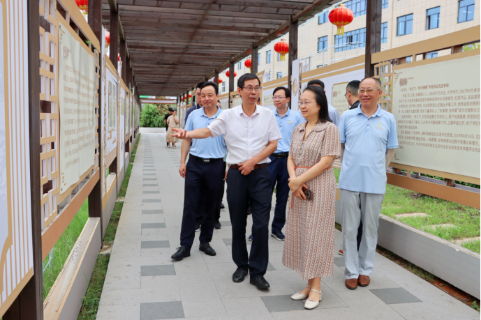 引江济淮集团纪委书记陶育红一行到访铜冠建安