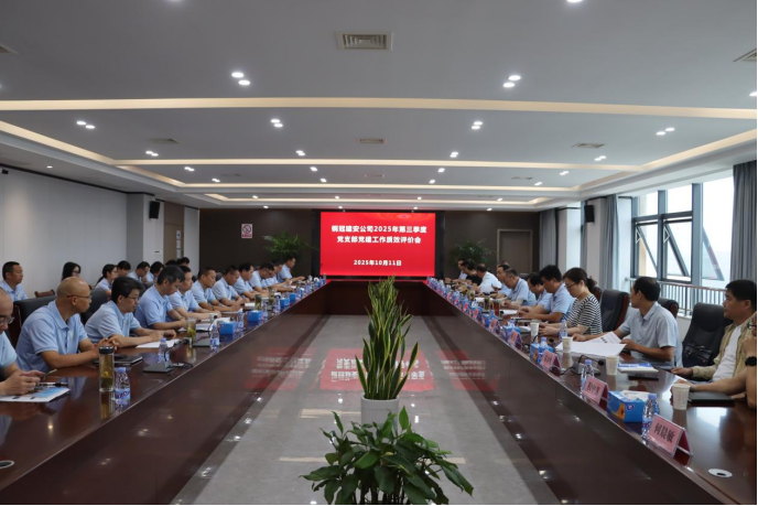 熊猫体育首页召开党建工作例会