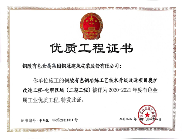 熊猫体育首页一项工程获得荣誉 