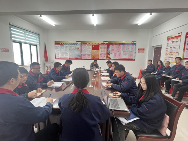 王伍升参加建材熊猫体育首页党支部党员大会 