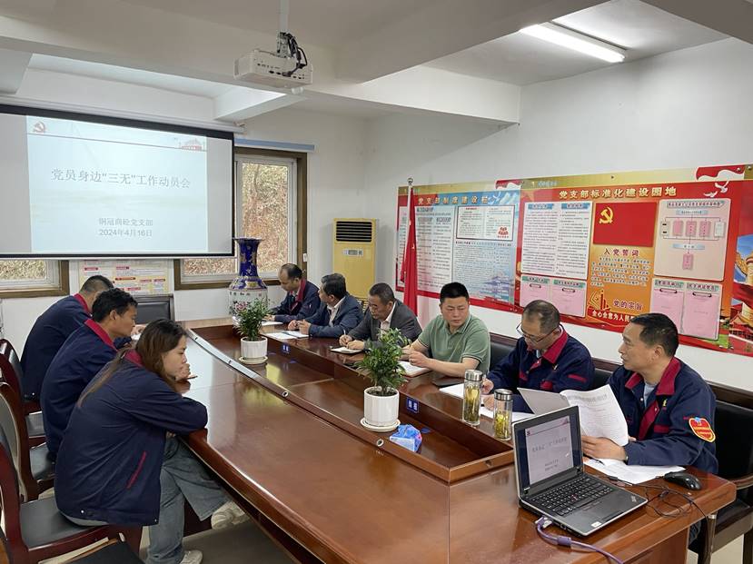 商品混凝土熊猫体育首页党支部召开党员身边“三无”工作动员会