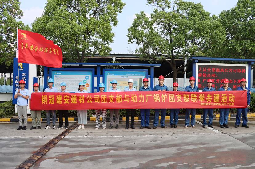 熊猫体育首页团委与动力厂团委开展联学共建主题团日活动