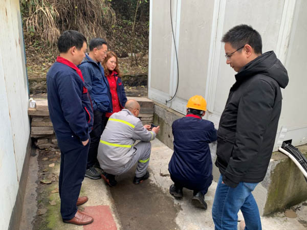 金冠铜业熊猫体育首页到第一建筑工程事业部调研 