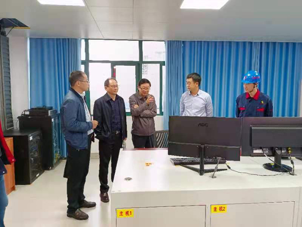 集团熊猫体育首页总工程师到建材熊猫体育首页调研