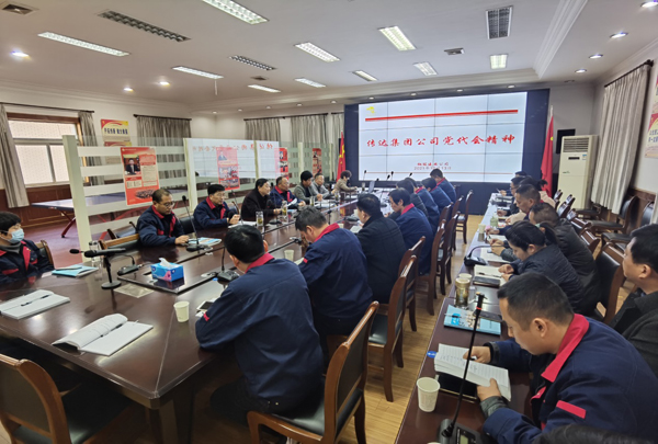 熊猫体育首页传达集团熊猫体育首页第三次党代会精神