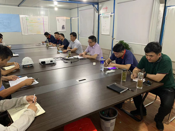 熊猫体育首页副总经理到江西鑫科环保项目调研