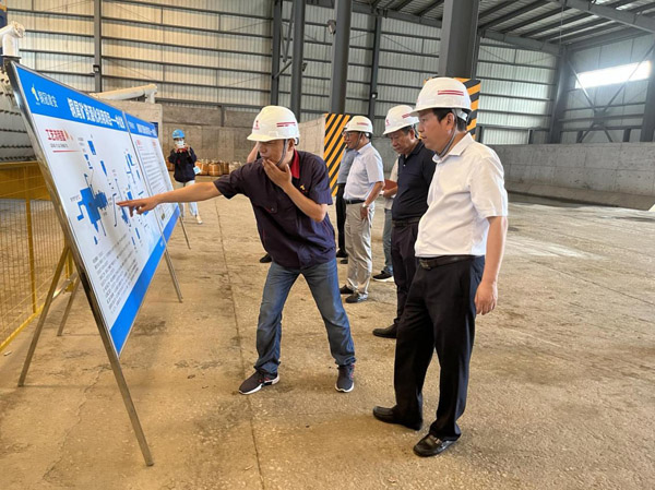 市副市长汪发进到建材熊猫体育首页调研 