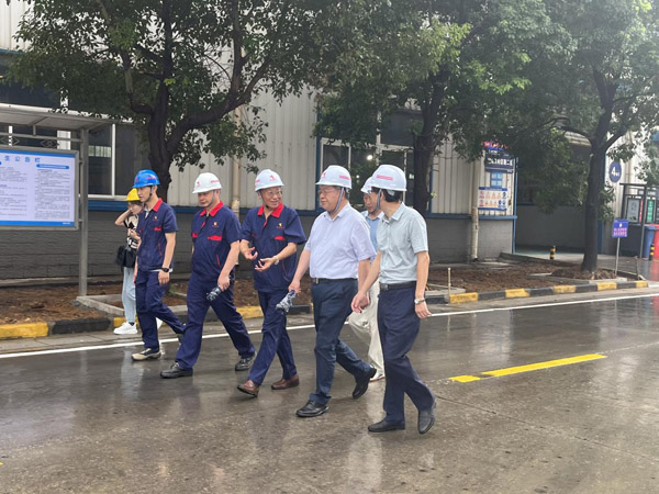 省生态环境厅到建材熊猫体育首页视察