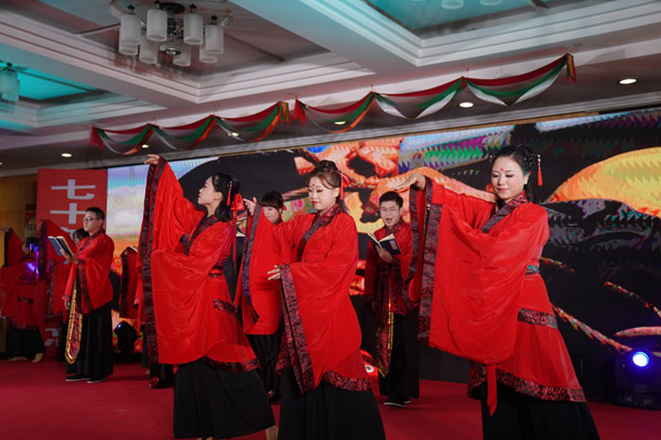 熊猫体育首页举办“建安赋”配乐．朗诵．舞蹈专题竞演 