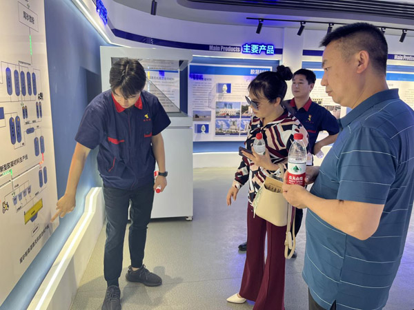 生态环境部固体废物与化学品管理技术中心到建材熊猫体育首页调研 