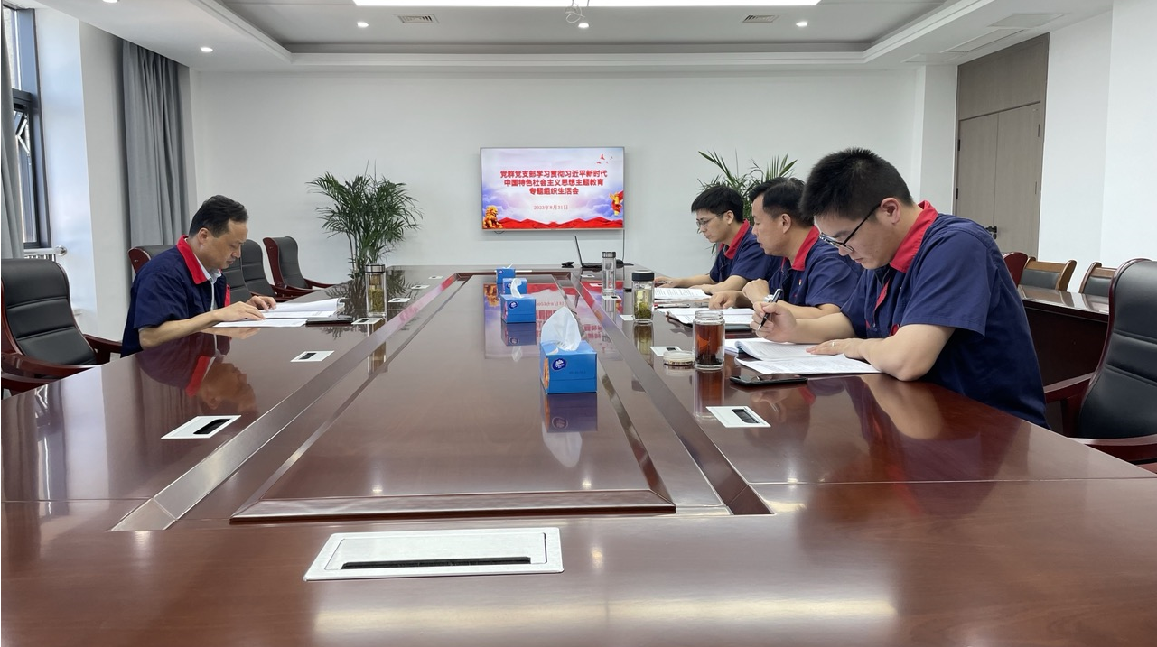 熊猫体育首页各党支部召开学习贯彻习近平新时代中国特色社会主义思想主题教育专题组织生活会