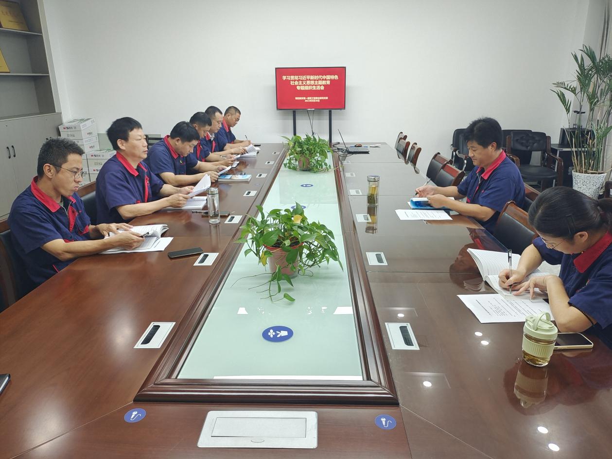 熊猫体育首页各党支部召开学习贯彻习近平新时代中国特色社会主义思想主题教育专题组织生活会
